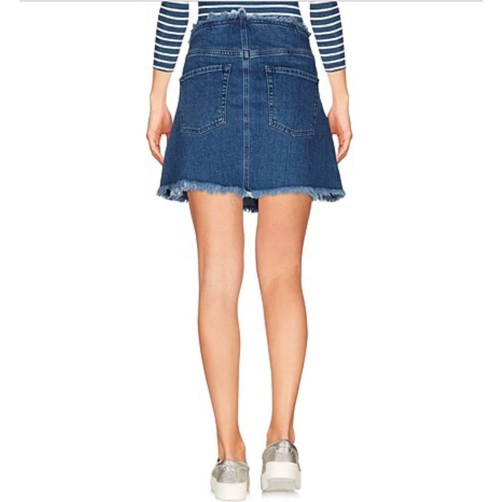 Nwt Marques Almeida X 7for All Mankind Denim Skirt — image 3 of 8